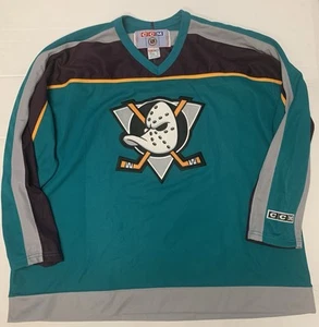 CCM Anaheim Mighty Ducks 2XL Hockey Jersey - Picture 1 of 4