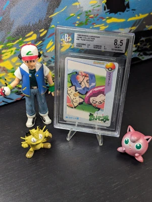 Vintage Pokemon 1998🚀 JPN Bandai Carddass Collection Team Rocket #36 🪙 BGS 8.5 - Image 1 of 3