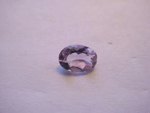 Amethyst Gemstone Oval Cut 6.5 mm x 4.5 mm 0.5 Carat Natural Faceted Gem - Picture 1 of 3