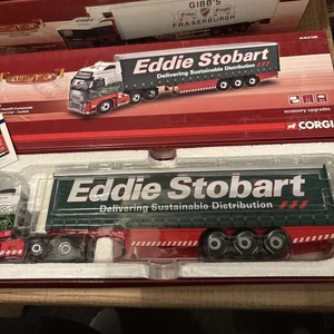 CORGI  1:50 VOLVO CC14030 (EDDIE STOBART)mirrors+cert included  - Picture 1 of 13