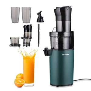 Máquinas exprimidoras de prensa en frío - Exprimidor compacto de masticación lenta, hasta 92% de jugo Y... - Imagen 1 de 9