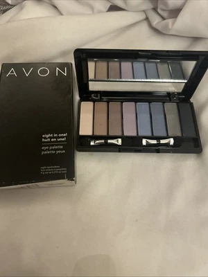 Avon 8-in-1  Water Colors Eyeshadow Palette w/Mirror .315 oz Vintage New Rare - Image 1 of 4