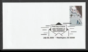 US 6023d 250 Years of Delivering dogs & walkers DCP FDC 2025 - Picture 1 of 1