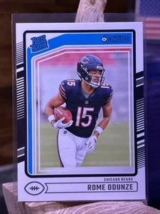 2024 Panini Donruss - Rated Rookie Rome Odunze #309 (RC) - Bild 1 von 2