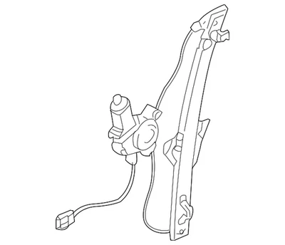 Regulador de ventana original Mitsubishi MR599950 Foto 1 de 2