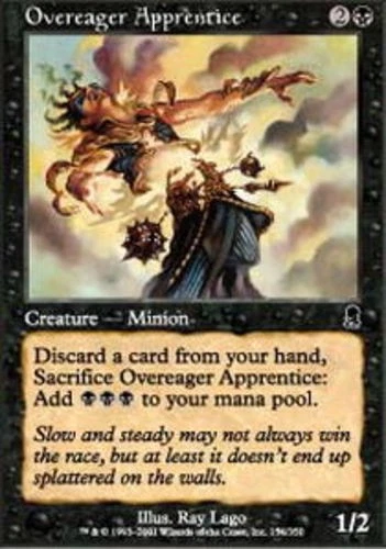 Overeager Apprentice - Odyssey #154/350 MTG Magic The Gathering - Image 1 of 1