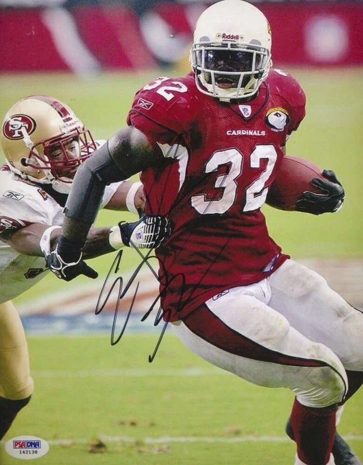 ФОТОГРАФИЯ КАРДИНАЛА АРИЗОНЫ С АВТОГРАФОМ ЭДЖЕРРИНА ДЖЕЙМСА 8X10 PSA - Изображение 1 из 1