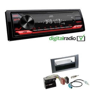 JVC 1-DIN Digital Media Autoradio DAB+ USB AUX für Ford Focus II schwarz - Bild 1 von 5