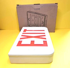 🔥 LUMACELL GRAWSPN3R LED THERMOPLAST FEUERAUSGANG NOTSCHILD 120/347 VAC 🔥 - Bild 1 von 10