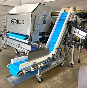 GRICE TOPPING DEPOSITOR APPLICATOR 40" WIDE WITH RETURN SYSTEM - Picture 1 of 11