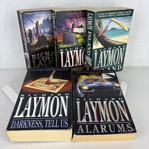Lot of 5 Richard Laymon Horror Books – Headline Feature Paperbacks - Foto 1 di 3