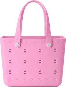 Rubber Beach Bag Waterproof Washable Tip-Proof Durable Tote Bag for Beach Boat P - Picture 1 of 12
