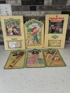 Vintage Cabbage Patch Lot Cassette Pencils Erasers Toppers 1980’s - Picture 1 of 11