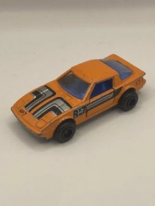 Vintage Majorette Mazda RX7 Orange Die Cast - Picture 1 of 6