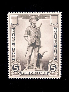 U.S: MINT #S5 NEVER HINGED OG, CHOICE CENTERING CV $150 - Picture 1 of 2