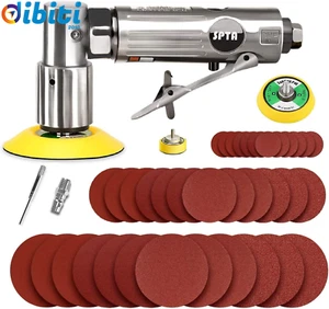 Levigatrice Pneumatica Rotorbitale Mini Set Ad Aria 25Mm / 50Mm / 80Mm, Set Di L - Foto 1 di 12