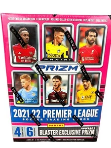 Panini Prizm Premier League 2021-22 caja bláster de fútbol sellada de fábrica - Imagen 1 de 6