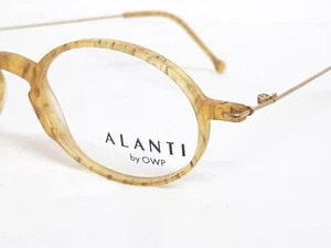 VINTAGE RARE ALANTI BY OWP MOD 7319 217 GLASSES FRAMES  EYEGLASSES OVAL MARBLE  - Picture 1 of 18