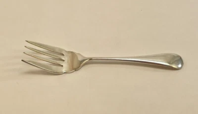 Tenedor de ensalada Birks inglés antiguo de plata esterlina - 5 3/4" - sin monograma Foto 1 de 3