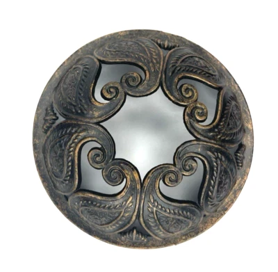 Yankee Candle Illuma-Tapa Tarro Candle Topper Paisley Tono Latón Metal B*N Foto 1 de 4