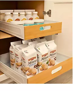 TXG Pull-Out Drawer–No-Drill, High-End Kitchen/Bath Storage Solution! Two Sizes - Picture 1 of 9