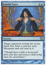 Magic the Gathering MTG Baleful Stare (64) Ninth Edition   NM
