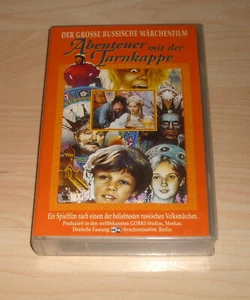 VHS Film - Abenteuer mit der Tarnkappe - russische Märchen - Videokassette - Bild 1 von 2
