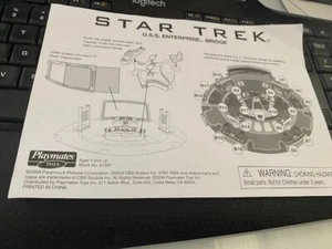 BLUE PRINTS INSTRUCTIONS  STAR TREK USS BRIDGE - Picture 1 of 1