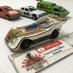 1974 MATCHBOX SUPERFAST #56 WHITE HI TAILER MB RACER RACE CAR 1/64 ENGLAND - Picture 1 of 6