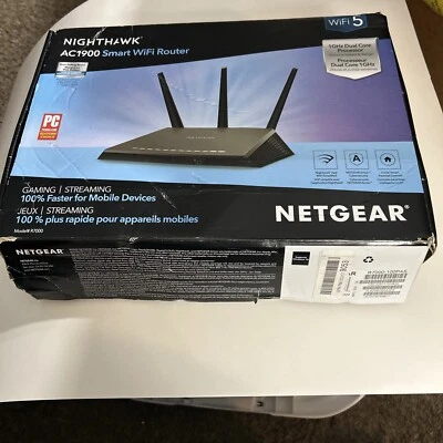 NETGEAR Nighthawk AC1900 Modem Router - Black - Image 1 of 4
