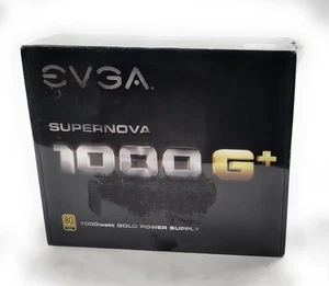 New EVGA SuperNOVA 1000 G+ 80 Plus Gold 1000W Power Supply 120-GP-1000-X1 - Afbeelding 1 van 5
