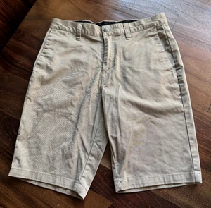 Volcom Men's Frickin Modern Stretch Chino Shorts - Size 30 - Khaki - Picture 1 of 6