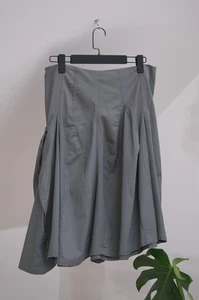 Rundholz Black Label Women's Grey Cotton Asymmetric Skirt Size L - Picture 1 of 15