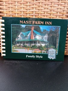 Mast Farm Inn Family Style Cookbook SIGNED First Printing 1990 North Carolina! - Picture 1 of 13
