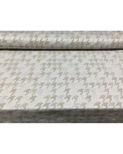 Tessuto per tappezzeria tinto in filo pied de pool  gigante HERMAN alto 280 cm 1 - Imagen 1 de 3