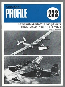 AIRCRAFT PROFILE 233 . KAWANISHI 4 - MOTOR FLYING BOATS - Picture 1 of 1