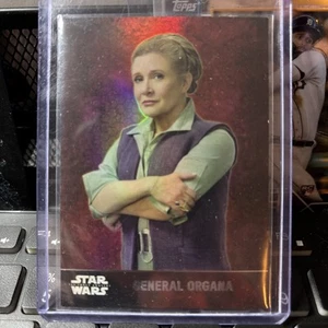 Topps Star Wars The Force Awakens Base Card GENERAL ORGANA #38, /250 - Picture 1 of 3