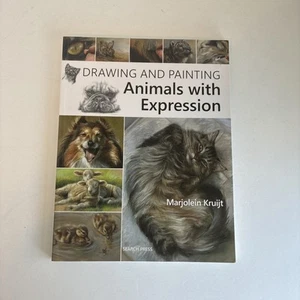 Drawing and Painting Animals with Expression Large PB Book Marjolein Kruijt - Imagen 1 de 4