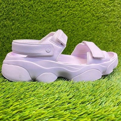 Sandalias Nike Air Jordan Deja para mujer talla 10 púrpura claro playa caminar al aire libre Foto 1 de 4