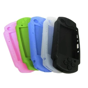 for PSP 2000 3000 Series - Soft Silicone Rubber Bumper Protective Case Cover - Picture 1 of 19