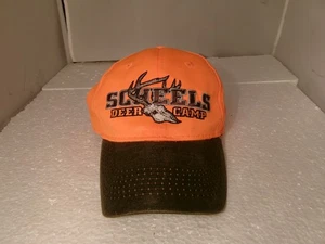 Scheels Deer Camp Blaze orange Strapback Mütze Einheitsgröße - Bild 1 von 9
