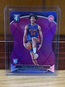 2024-25 Panini Totally Certified Bobi Klintman #159 Purple Platinum Die-cut /49 - Picture 1 of 2
