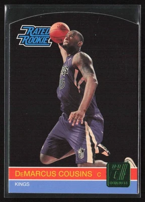 Donruss Die Cuts Emerald DeMarcus Cousins #232 Rookie Kings 2010-11 Foto 1 de 2
