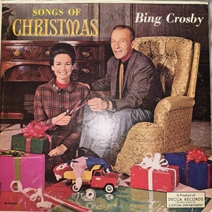 Bing Crosby - Songs Of Christmas LP Decca Records DL 34461 VERY NICE vg++ - Imagen 1 de 2