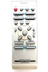 SHARP 3 CD HIFI REMOTE CONTROL RRMCG0083SJSA - Picture 1 of 1