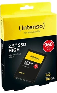 Intenso SSD interne Festplatte High Performance 3D Nand 2,5 Zoll 960GB SATA III - Bild 1 von 2
