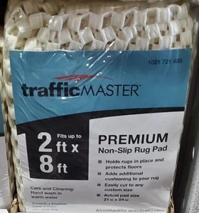 Traffic Master Premium Non-slip Rug Pad 2ft x 8ft new sealed For Hallway, Foyer - Picture 1 of 1