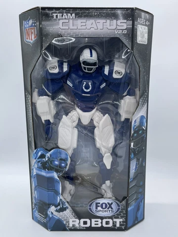 Indianapolis Colts NFL Team Cleatus Robot V2.0 Fox Sports 10” Action Figure 2014 Cover