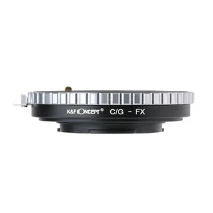 K&F Concept Adapter for Contax G Mount Lens to Fujifilm X Series Camera X-T2 X10 - Picture 1 of 8