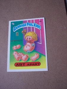 Garbage Pail Kids 1985 serie 1 Art Apart #6a GPK OS1 EX ver fotos - Imagen 1 de 2
